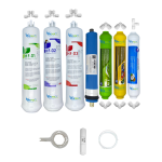 Pemax  Water Solutions Kapalı Kasa Su Arıtma Cihazlarına uygun HFT  7 li Vontron mebranlı Alkali+mineral+tatlandırıcılı set ve ekipmanları