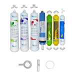 Pemax  Water Solutions Kapalı Kasa Su Arıtma Cihazlarına uygun HFT  7 li Pallas mebranlı Alkali+mineral+tatlandırıcılı set ve ekipmanları