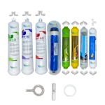 Pemax  Water Solutions Kapalı Kasa Su Arıtma Cihazlarına uygun HFT  8 li Reverse Osmosis mebranlı Alkali+mineral+detox+tatlandırıcılı set ve ekipmanları
