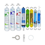 Pemax  Water Solutions Kapalı Kasa Su Arıtma Cihazlarına uygun HFT  8 li Pallas mebranlı Alkali+mineral+detox+tatlandırıcılı set ve ekipmanları