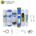 Purefer  Açık kasa çift karbonlu Sertifikalı 6 li Vontron Helixfil Yüksek Tds mebranlı  B12 Alkalili set ve ekipmanları