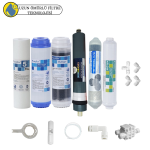 Purefer  Açık kasa çift karbonlu Sertifikalı 6 li Platinium mebranlı  Şeffaf 4 lü mineralli set ve ekipmanları
