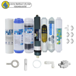 Purefer  Açık kasa çift karbonlu Sertifikalı 7 li B12 alkali+ Platinium mebranlı  Şeffaf 4 lü mineralli set ve ekipmanları