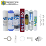 Purefer  Açık kasa çift karbonlu Sertifikalı 7 li B12 alkali+ Orijinal Lg Kuno mebranlı  Şeffaf 4 lü mineralli set ve ekipmanları