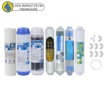 Purefer  Açık kasa çift karbonlu Sertifikalı 7 li mebransız B12 alkali Şeffaf 4 lü mineralli + detox  set