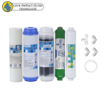 Purefer  Açık kasa çift karbonlu Sertifikalı 5 li mebransız  alkalili set