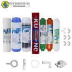 Purefer  Açık kasa çift karbonlu Sertifikalı 7 li Orijinal Lg Kuno mebranlı  mineral + alkalili set ve ekipmanları
