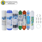 Purefer  Açık kasa çift karbonlu Sertifikalı  7 li mebransız  mineral +alkali + detox  set