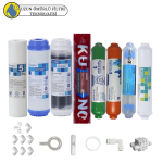 Purefer  Açık kasa çift karbonlu Sertifikalı 8 li Orijinal Lg Kuno mebranlı  mineral + alkalili + detox set ve ekipmanları