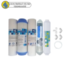 Purefer  Açık kasa çift sedimentli Sertifikalı 5 li mebransız  Şeffaf 4 lü mineral set
