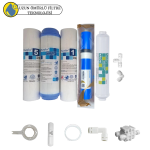 Purefer  Açık kasa çift sedimentli Sertifikalı 5 li Vontron Helixfil Yüksek Tds mebranlı  5 li set ve ekipmanları