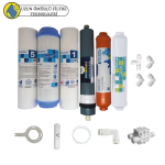 Purefer  Açık kasa çift sedimentli Sertifikalı 6 li Platinium mebranlı  mineralli set ve ekipmanları