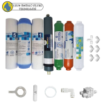 Purefer  Açık kasa çift sedimentli Sertifikalı 7 li Platinium mebranlı  mineral + alkalili set ve ekipmanları