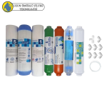 Purefer  Açık kasa çift sedimentli Sertifikalı  7 li mebransız  mineral +alkali + detox  set