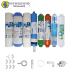 Purefer  Açık kasa çift sedimentli Sertifikalı 8 li Pallas mebranlı  mineral + alkalili + detox  set ve ekipmanları