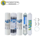 Purefer  Açık kasa çift sedimentli Sertifikalı 5 li mebransız  Şeffaf 4 lü mineral set