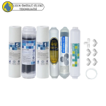 Purefer  Açık kasa çift sedimentli Sertifikalı 6 li mebransız  Şeffaf 4 lü mineral + B12 alkali set