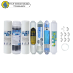 Purefer  Açık kasa çift sedimentli Sertifikalı 7 li mebransız  Şeffaf 4 lü mineral + B12 alkali + detox set