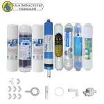 Purefer  Açık kasa çift sedimentli Sertifikalı 8 li Pallas mebranlı  Şeffaf 4 lü mineral + B12 alkali + detox set ve ekipmanları