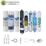 Purefer  Açık kasa çift sedimentli Sertifikalı 8 li Platinium mebranlı  Şeffaf 4 lü mineral + B12 alkali + detox set ve ekipmanları