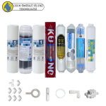 Purefer  Açık kasa çift sedimentli Sertifikalı 8 li Orijinal Lg Kuno mebranlı  Şeffaf 4 lü mineral + B12 alkali + detox set ve ekipmanları