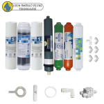 Purefer  Açık kasa Çif sedimentli Sertifikalı 7 li Platinium mebranlı  mineral + alkalili set ve ekipmanları