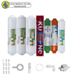 Purefer  kapalı Kasa Su Arıtma Cihazlarına Uygun Sertifikalı 7 li Orijinal Lg Kuno mebranlı  mineral + alkalili set ve ekipmanları
