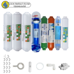 Purefer  kapalı Kasa Su Arıtma Cihazlarına Uygun Sertifikalı 8 li Filmtec Dupon mebranlı  mineral  + alkalili + detox set ve ekipmanları
