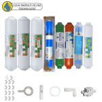Purefer  kapalı Kasa Su Arıtma Cihazlarına Uygun Sertifikalı 8 li Vontron Helixfil Yüksek Tds mebranlı  mineral + alkalili + detox  set ve ekipmanları