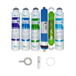 Pemax  Water Solutions Kapalı Kasa Su Arıtma Cihazlarına uygun Tak Çevir   6 li Vontron mebranlı Alkali+Tatlandırıcılı set ve ekipmanları