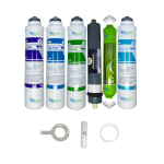 Pemax  Water Solutions Kapalı Kasa Su Arıtma Cihazlarına uygun Tak Çevir   6 li Platinium mebranlı Alkali+tatlandırıcılı set ve ekipmanları