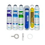 Pemax  Water Solutions Kapalı Kasa Su Arıtma Cihazlarına uygun Tak Çevir   6 li Reverse Osmosis mebranlı mineral+tatlandırıcılı set ve ekipmanları