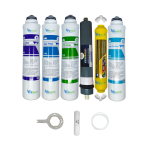 Pemax  Water Solutions Kapalı Kasa Su Arıtma Cihazlarına uygun Tak Çevir   6 li Platinium mebranlı mineral+tatlandırıcılı set ve ekipmanları