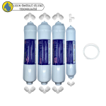 Swun chyan Clean Pure   kapalı Kasa Su Arıtma Cihazlarına Uygun Sertifikalı 4 lü  filtre seti