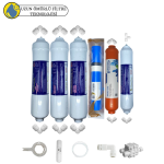 Swun chyan Clean Pure   kapalı Kasa Su Arıtma Cihazlarına Uygun Sertifikalı 6 li Vontron Helixfil Yüksek Tds mebranlı  mineralli set ve ekipmanları