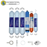 Swun chyan Clean Pure   kapalı Kasa Su Arıtma Cihazlarına Uygun Sertifikalı 6 li Pallas mebranlı  mineralli set ve ekipmanları