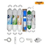 Pera Water Kapalı Kasa Su Arıtma Cihazlarına Uygun Sertifikalı Vontron Helixfil Mebranlı 6lı Avantajlı Alkali Filtre Seti