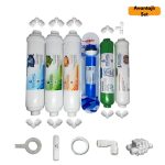 Pera Water Kapalı Kasa Su Arıtma Cihazlarına Uygun Sertifikalı Filmtec Dupon Mebranlı 6lı Avantajlı Alkali Filtre Seti