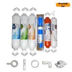 Pera Water Kapalı Kasa Su Arıtma Cihazlarına Uygun Sertifikalı Vontron Helixfil Mebranlı 6lı Avantajlı Mineral Filtre Seti