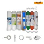 Pera Water Açık Kasa Su Arıtma Cihazlarına Uygun Sertifikalı Vontron Helixfil Mebranlı 7li Avantajlı Alkali+Mineral Filtre Seti