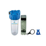 Pera Water 10 İnç Şebeke Girişi Tekli Silifoz Filtreli Klor Ve Ki̇reç Arıtma Sistemi